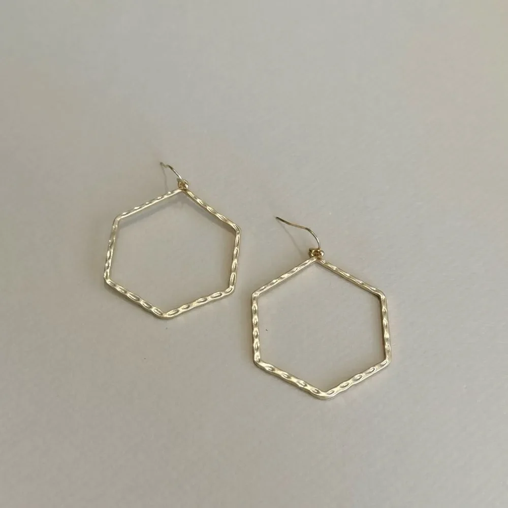 Geo dangle earrings M929